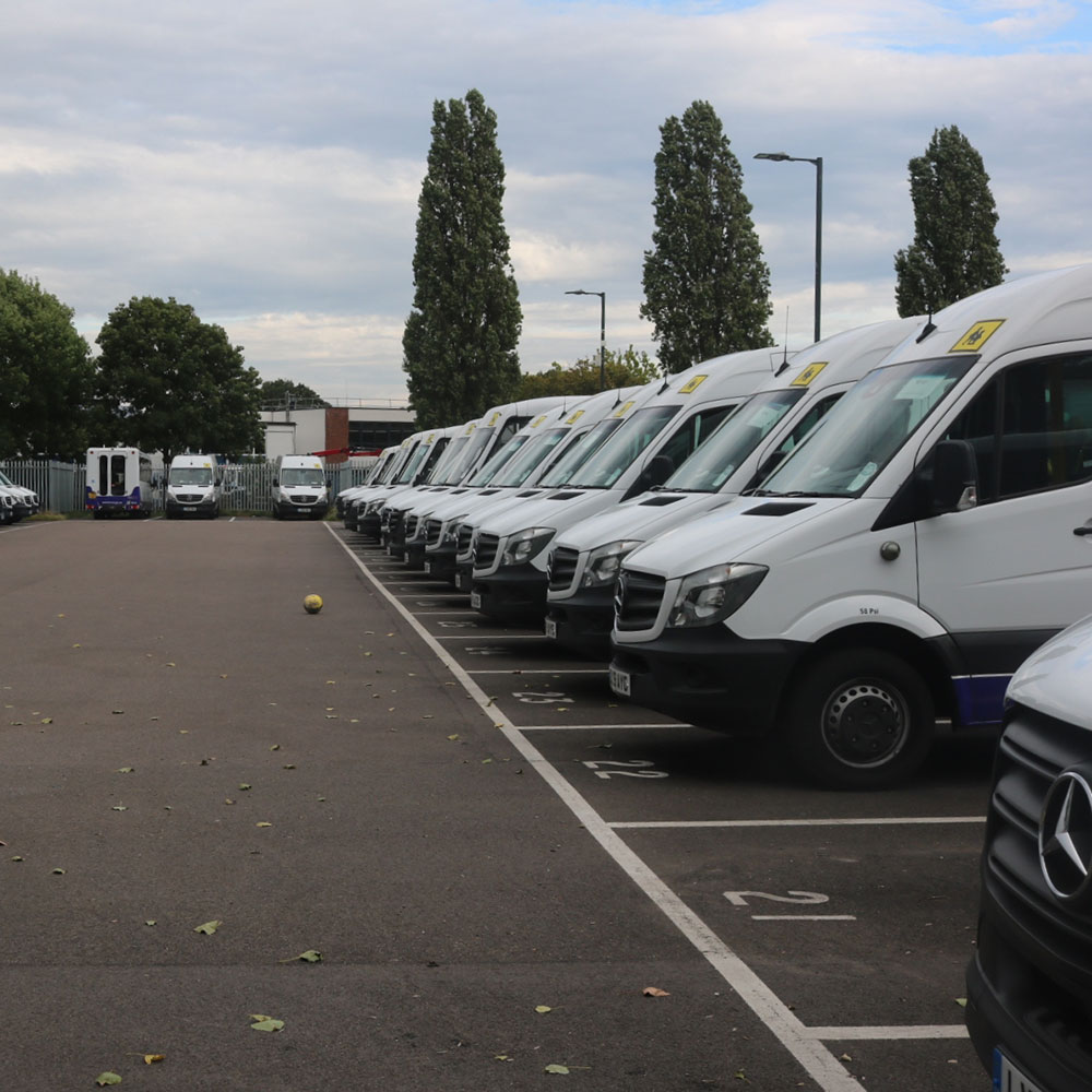 Minibus fleet policy features